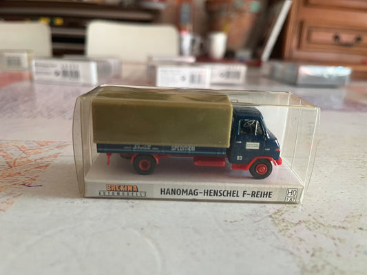 Voiture Miniature Camion Brekina Hanomag F55 1/87 HO