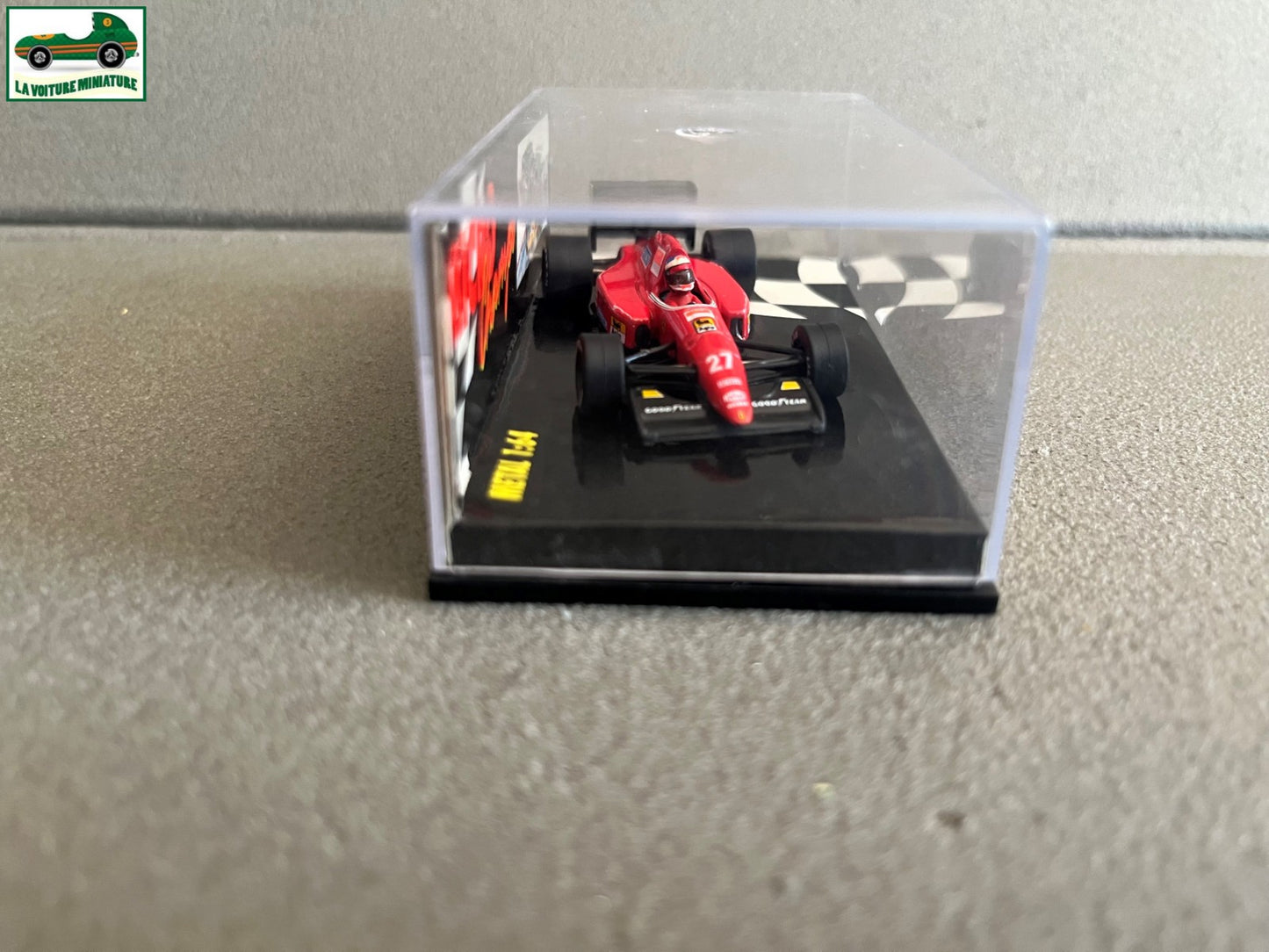 Voiture Miniature Formule 1 F1 Ferrari Alesi MicroChamps Minichamps au 1/64