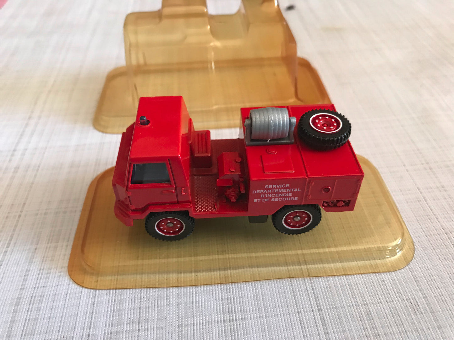 Voiture Miniature Pompiers Berliet Camiva 4x4 F.F Solido au 1/50