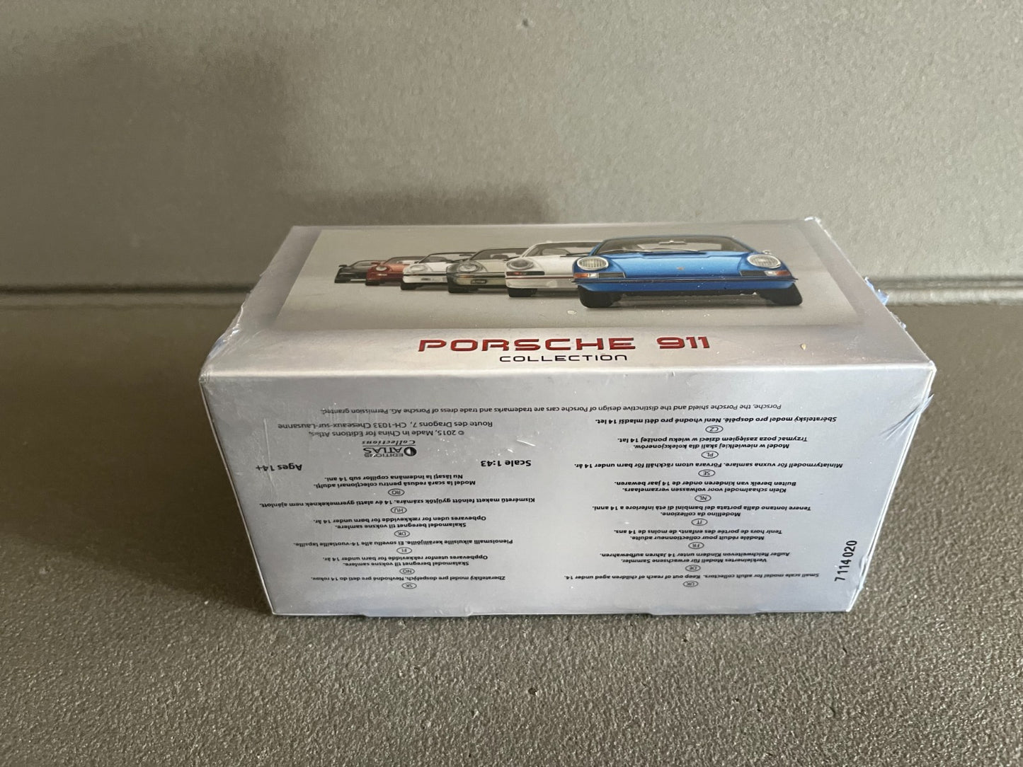 Voiture Miniature Porsche 911 Speedster 1993 Editions Atlas Collection 1/43