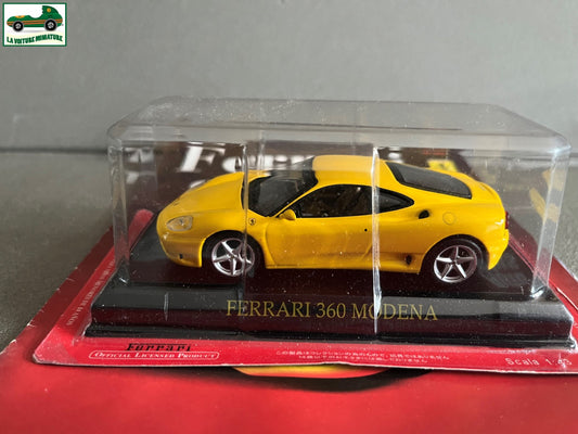 Voiture miniature Collection Ferrari 360 Modena Hachette Auto Plus au 1/43