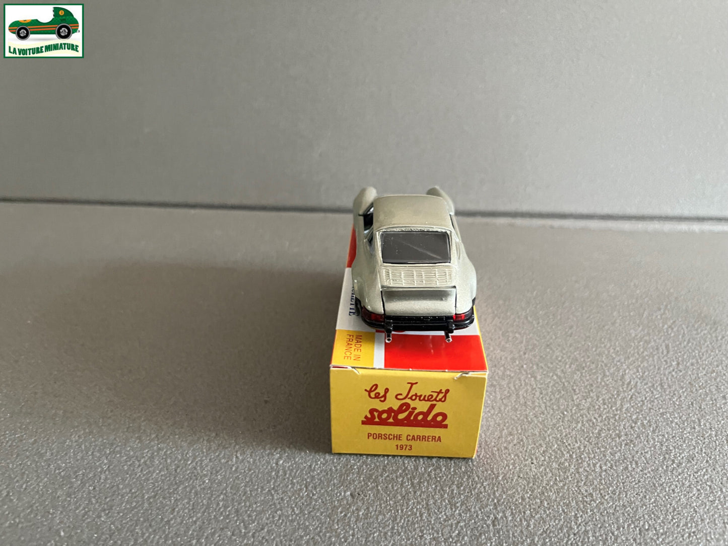 Voiture Miniature Porsche Carrera 1973 Solido Hachette 1/43