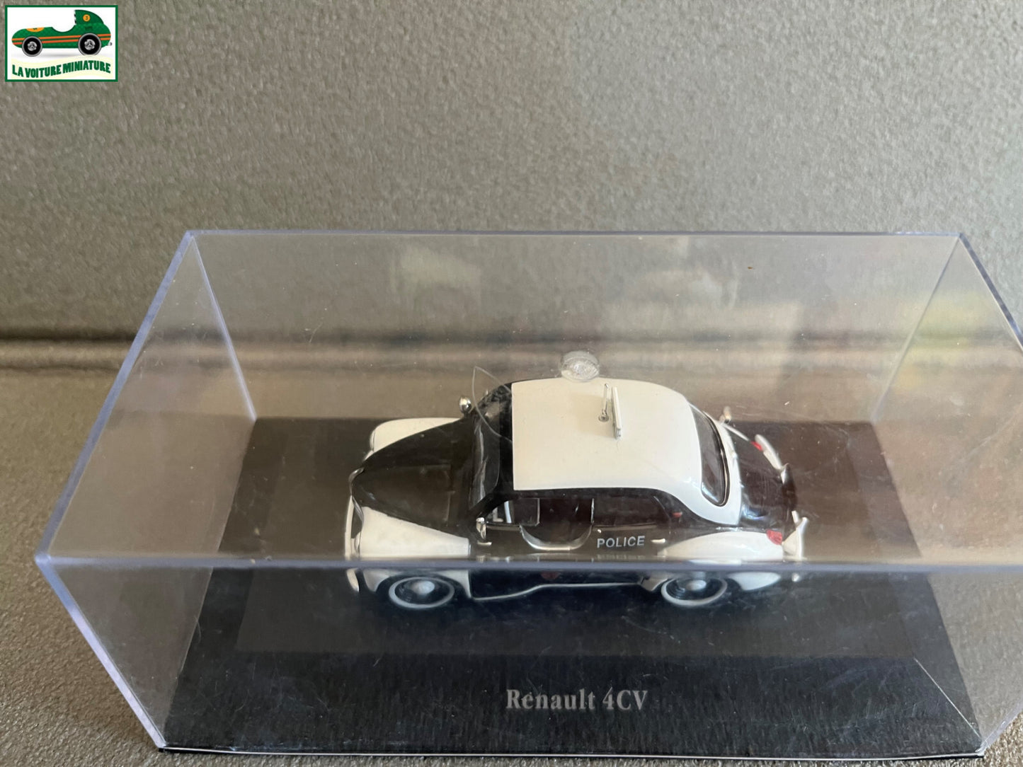 Voiture miniature Renault 4CV Police Paris au 1/43