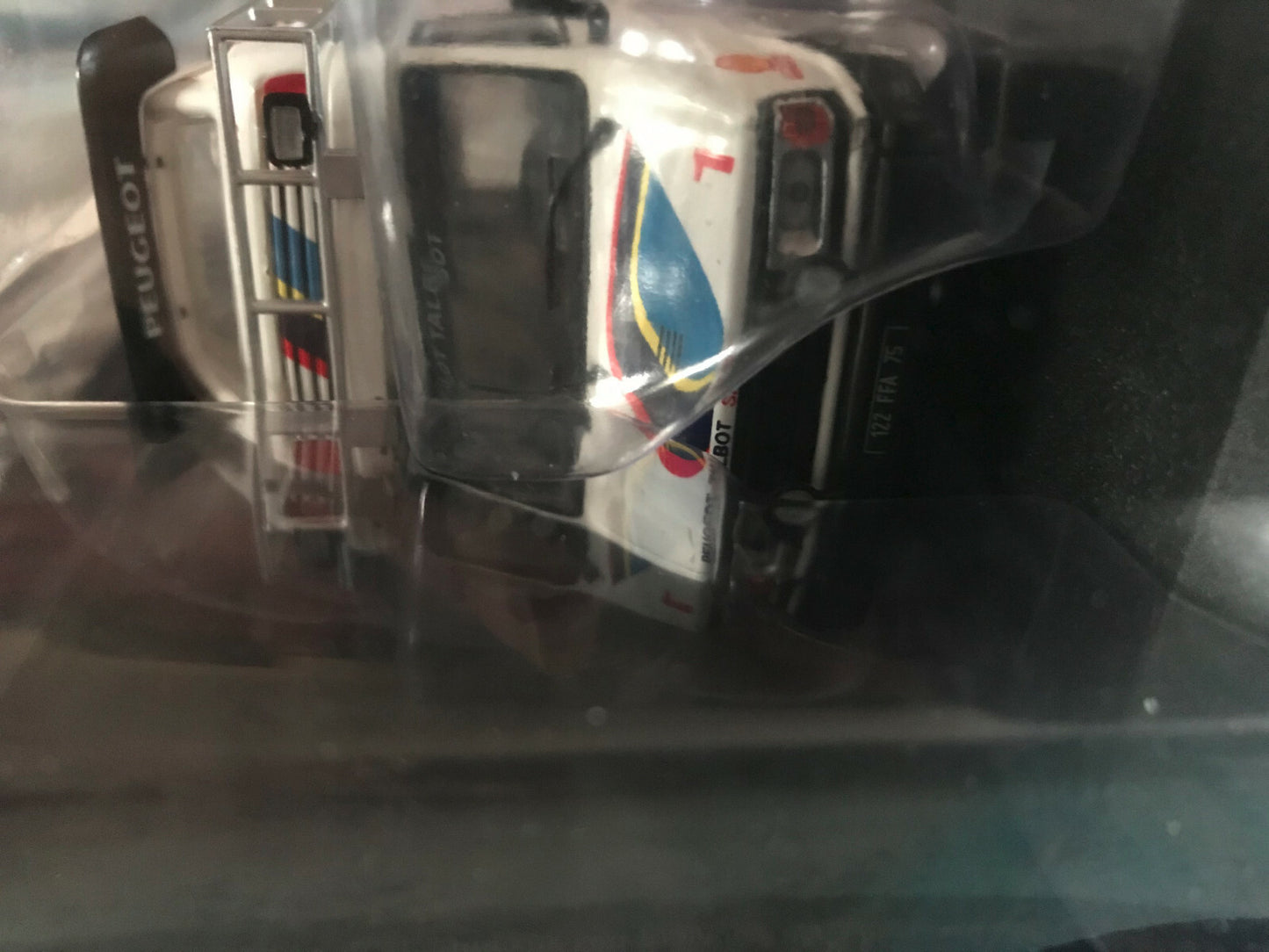 Camion Assistance Rallye Citroen C35 Phase 2 Team Peugeot Sport 1983 Altaya 1/43