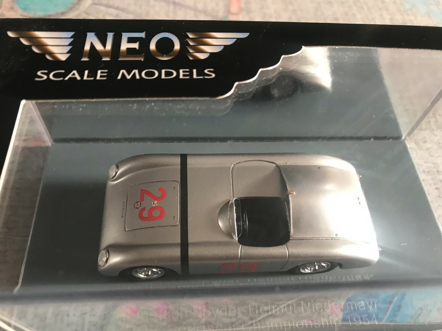 Voiture Miniature Rometsch Spyder Helmut Sportscar 1954 Neo Scale Models au 1/43
