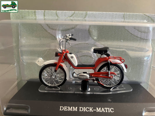 Moto Cyclomoteur miniature Demm Dick-Matic Leo Models 1/18