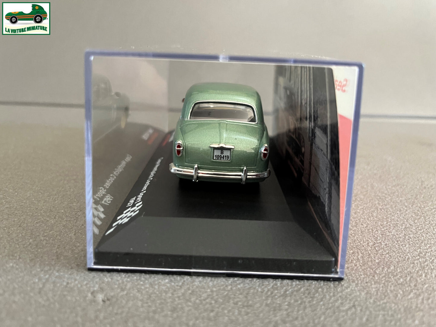 Voiture Miniature Seat 1400B Copa Montjuich Coches Sport 1957 Rallye au 1/43