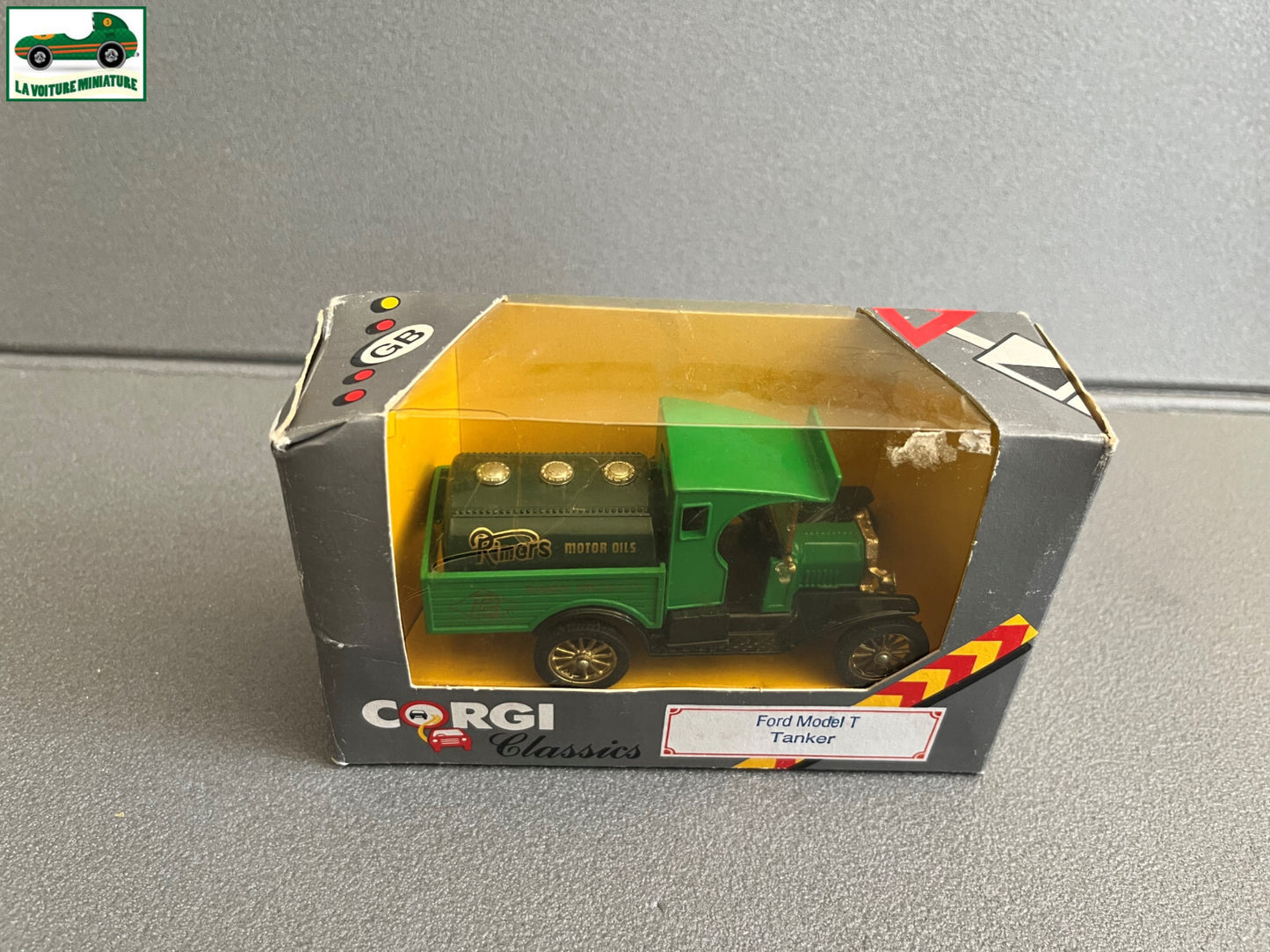 Voiture Miniature Corgi Toys Ford Model T Tanker Rimers 1/43 1/50