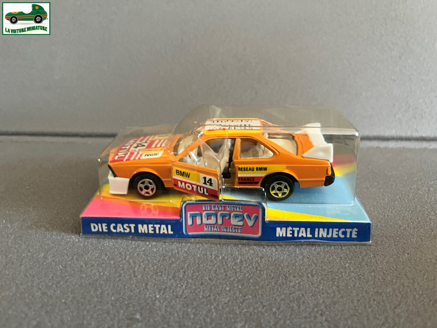 Ancienne Voiture Miniature BMW 635 Motul Norev au 1/43