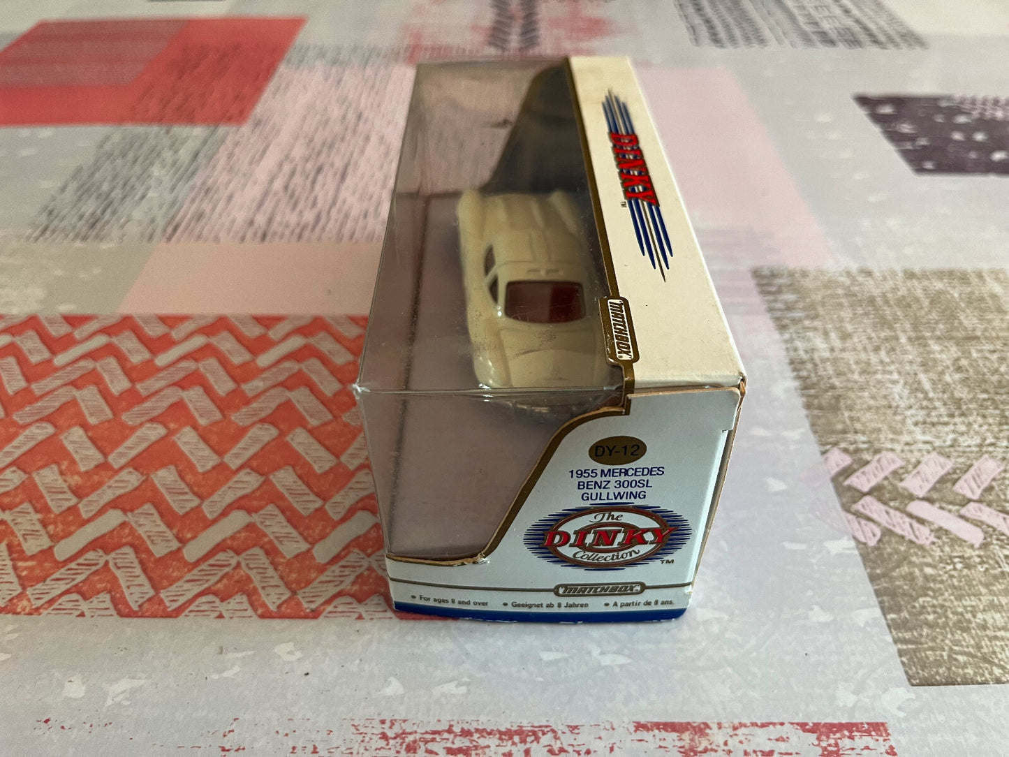 Voiture Miniature Mercedes Benz 300SL Gullwing DY-12 Dinky Matchbox au 1/43