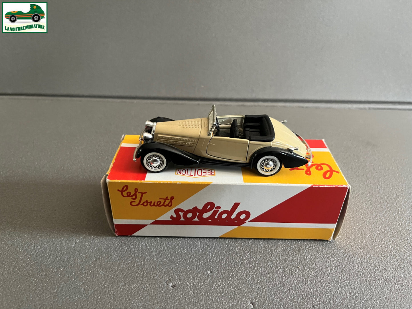 Voiture Miniature Talbot T23 1937 Solido Hachette au 1/43