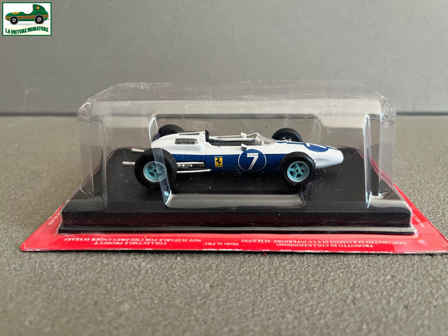 Voiture miniature Collection Formule 1 Ferrari 158 F1 1964 Surtees Nart au 1/43