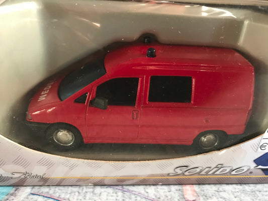 Voiture Miniature Pompiers Camion Citroen Jumpy Medecin Solido TonerGam 1/43