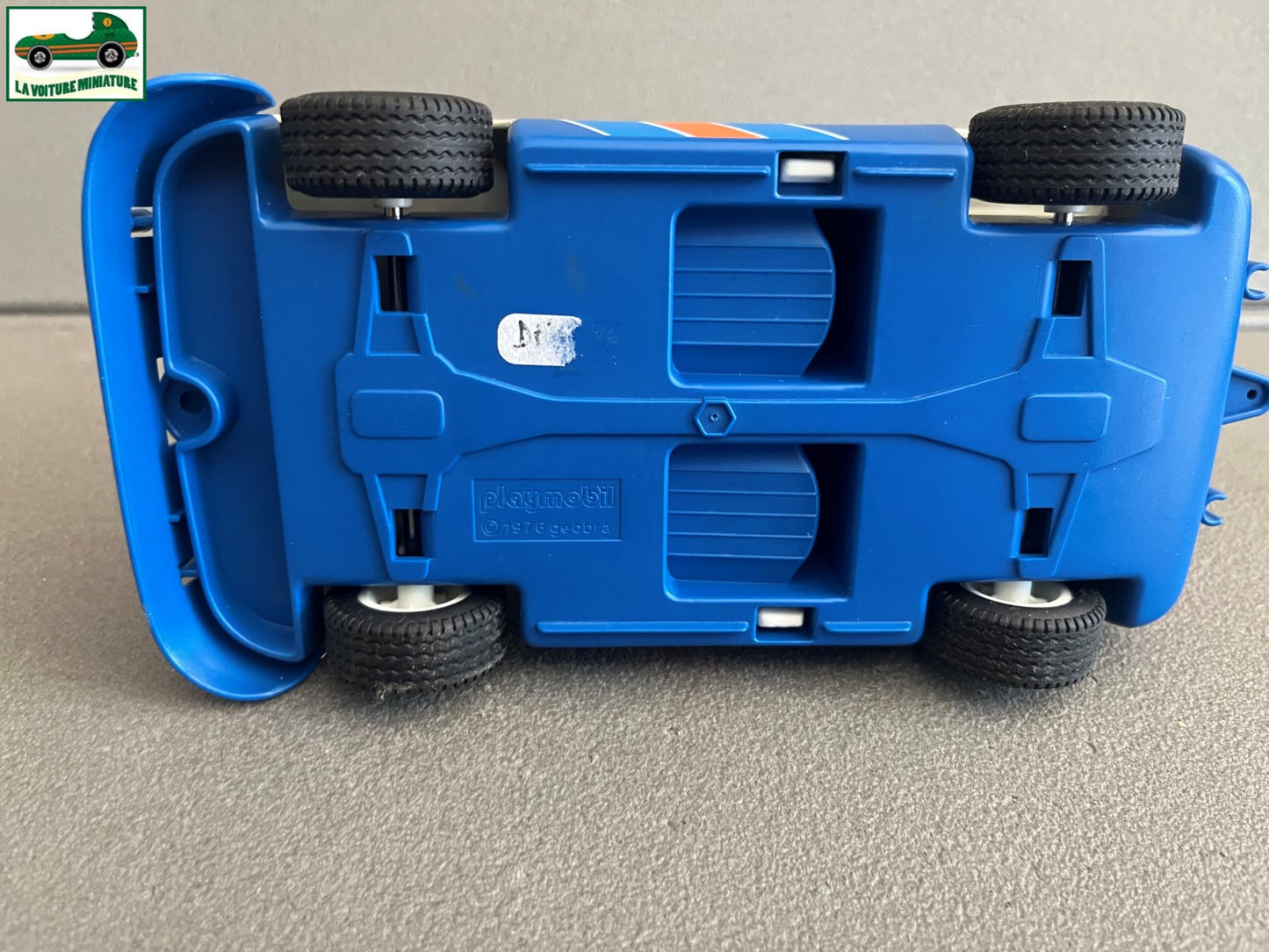 Ancienne Miniature Voiture Rallye Plastique Playmobil 3753 de 1976