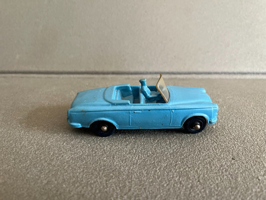 Voiture Miniature Ancien Peugeot 403 Cabrio Tomte Lardal Norway Plastique Gomme