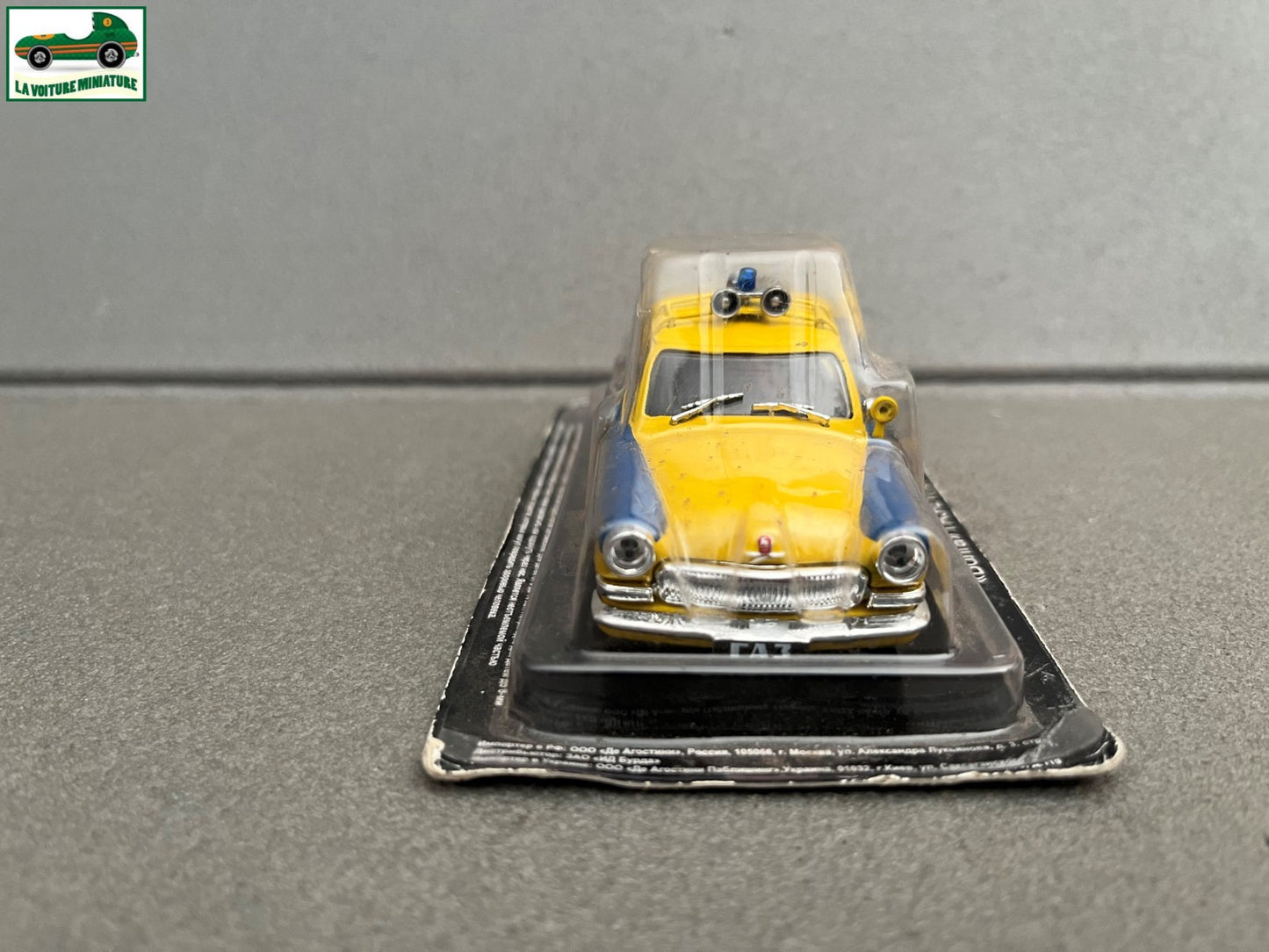 Voiture Miniature Volga M21 Police Ixo DeAgostini URSS Pays Est Russie 1/43