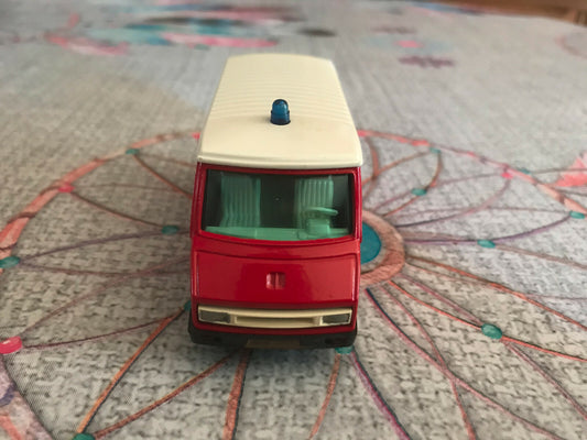 Voiture Miniature Camion Secours Pompiers Citroen C35 Solido 1/50