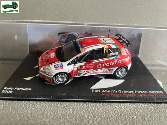 Voiture Miniature Fiat Abarth Grande Punto S200 Rallye Portugal au 1/43