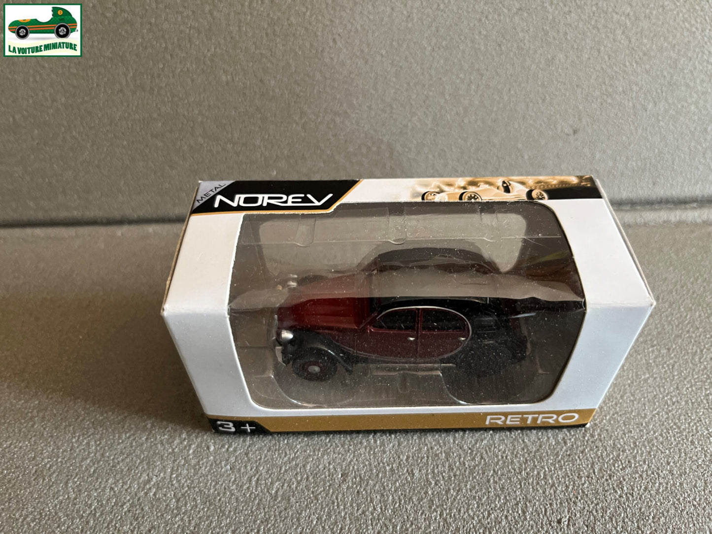 Voiture miniature Citroen 2CV Charleston 3 inches 1/64