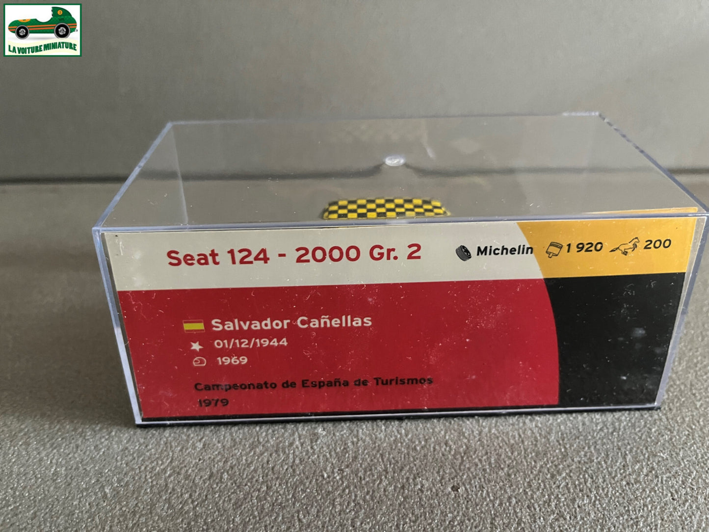 Voiture Miniature Seat 124 2000 Gr. 2 1979 Rallye Espagne au 1/43