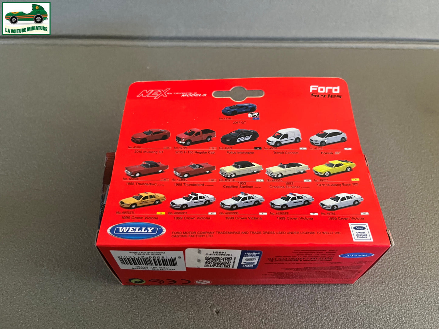 Voiture miniature Ford Mustang Boss 1970 Welly 1/34 - 1/36 - 1/39