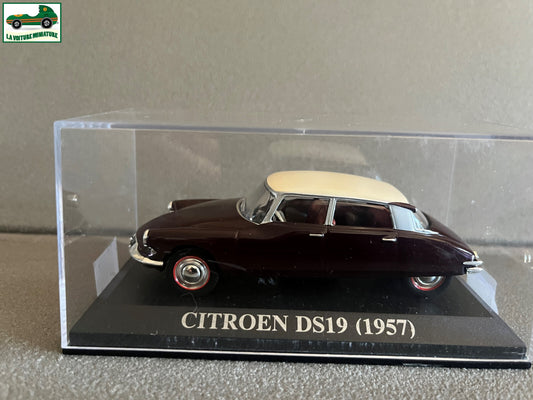 Voiture Miniature Citroen DS DS19 1957 au 1/43