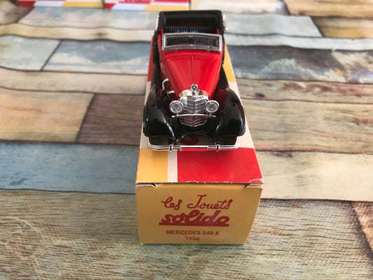 Voiture Miniature Solido Mercedes 540 K 1938 au 1/43