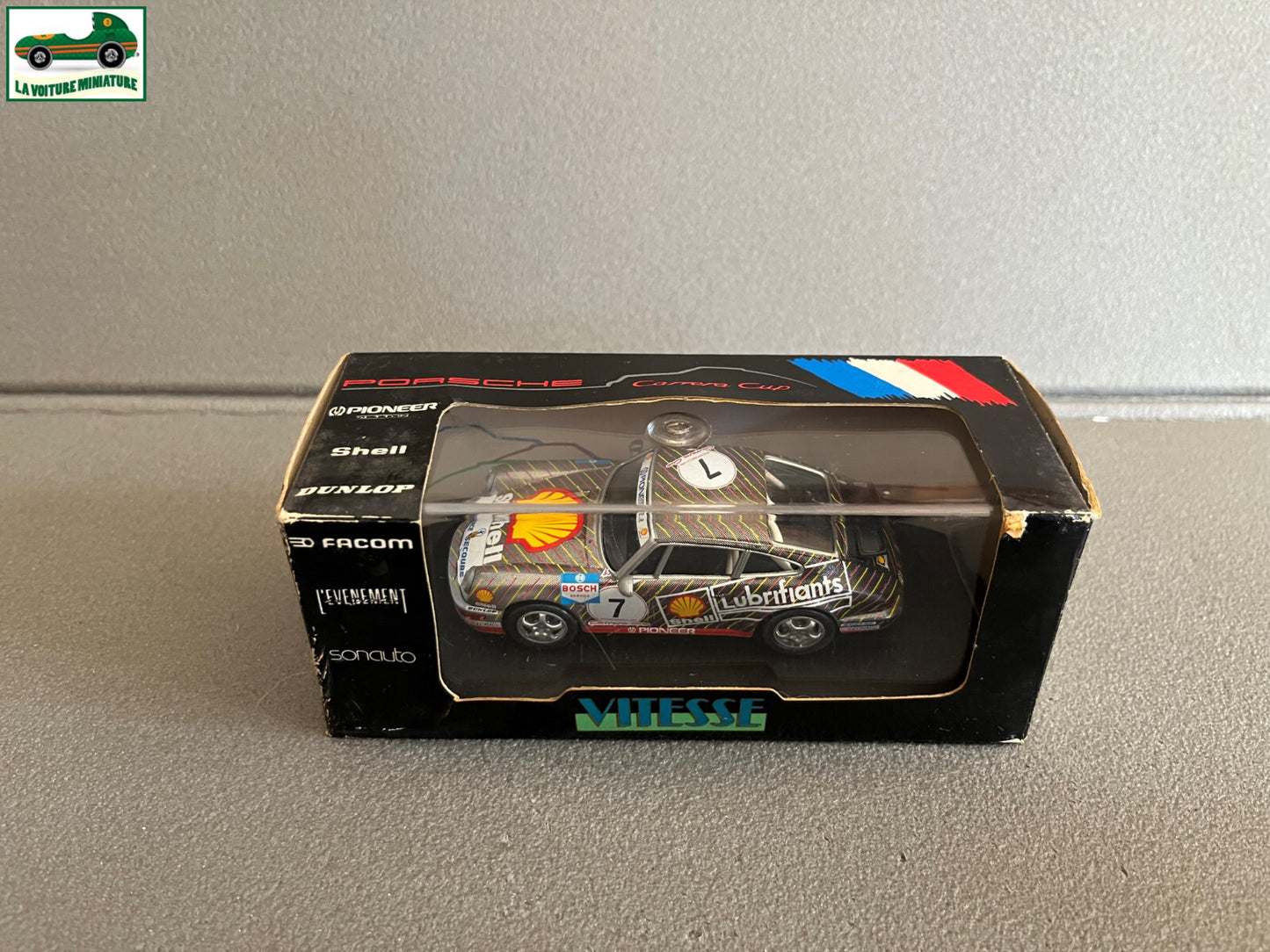 Voiture Miniature Course Porsche Shell Sonauto Vitesse au 1/43