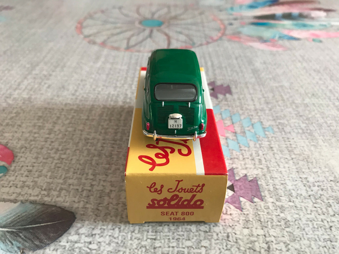 Voiture Miniature Seat 800 1964 Solido Hachette au 1/43