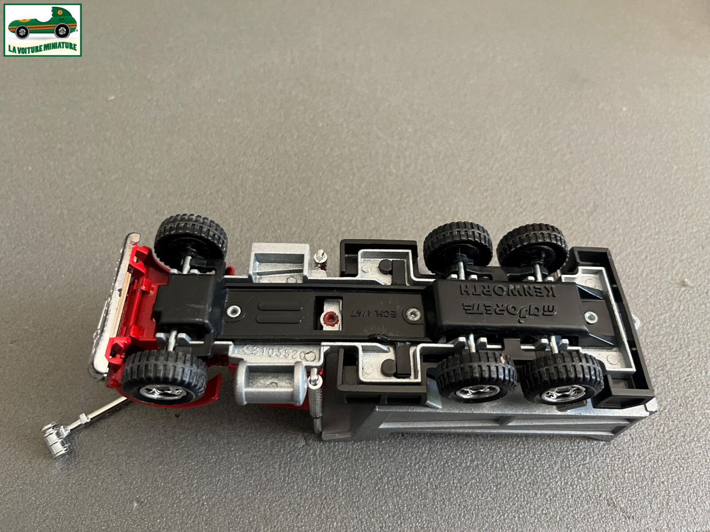 Voiture Miniature Camion Benne Kenworth Majorette France au 1/47