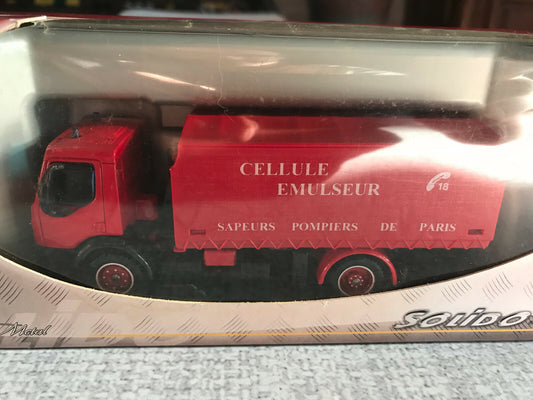 Voiture Miniature Pompiers Camion 3165 Renault Premium Solido TonerGam 1/50