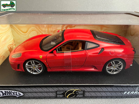 Voiture miniature Ferrari F430 Coupé HotWheels au 1/18
