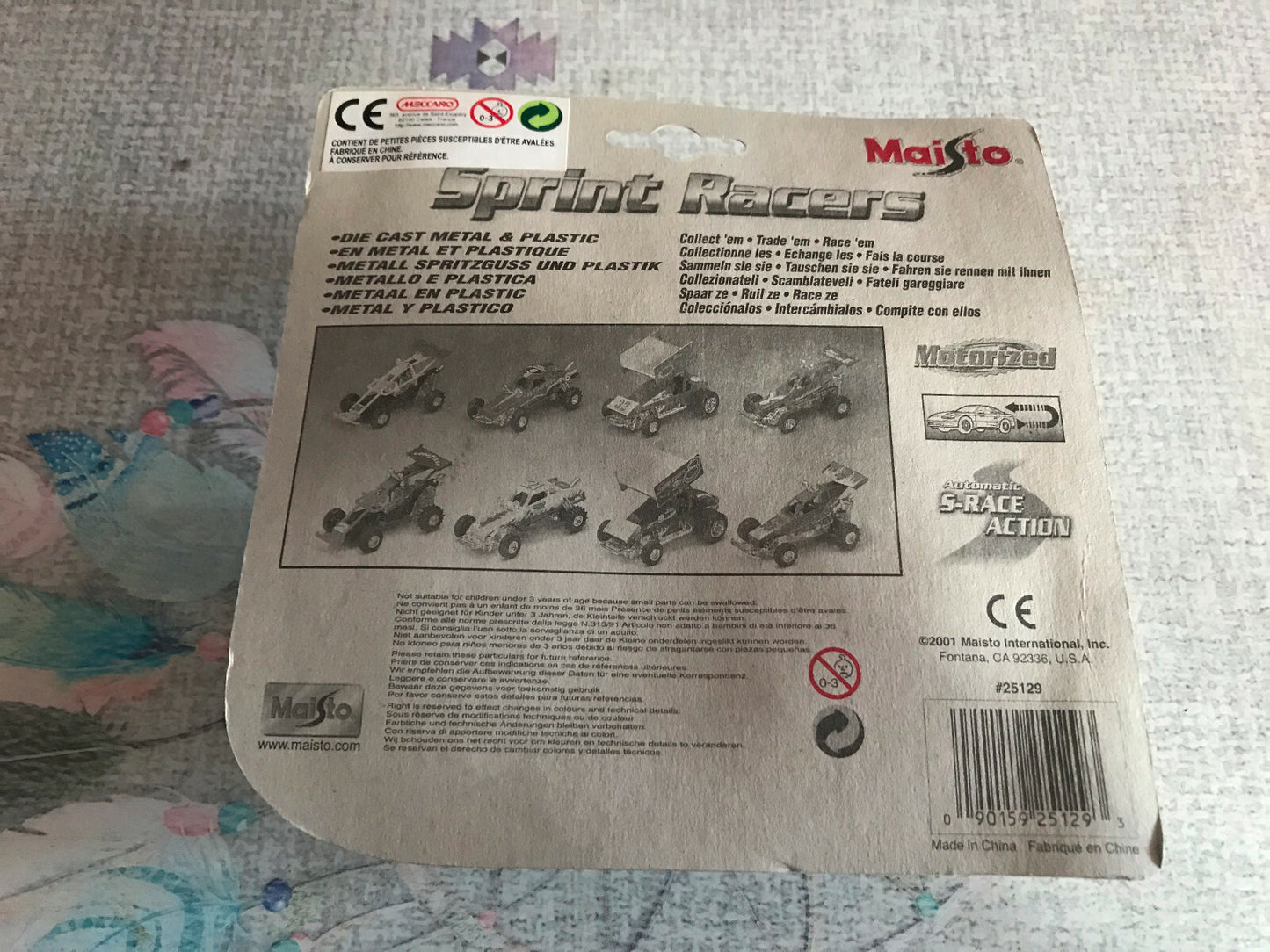 Voiture Miniature Buggy Maisto Sprint Racers Lighting Sanders