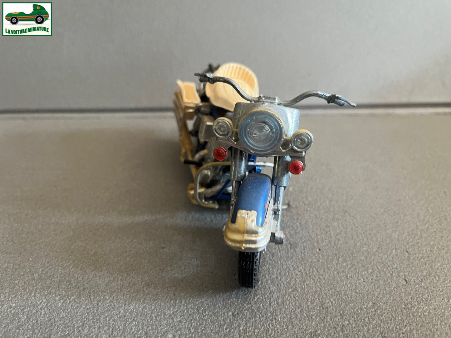 Ancienne Moto Miniature Polistil MS 101 Harley Davidson au 1/15