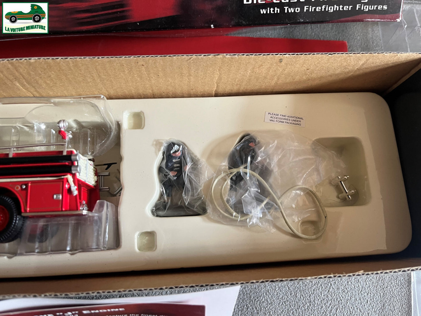 Voiture miniature Camion Pompiers Seagrave J Engine Corgi Heroes 1/50