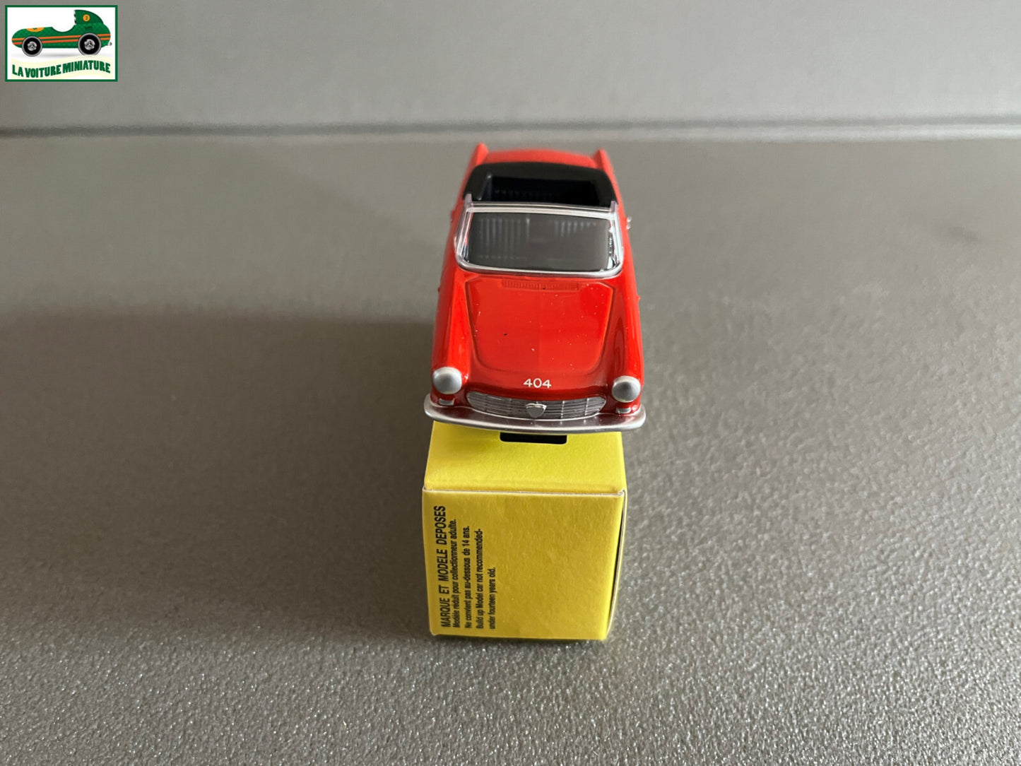 Voiture Miniature Peugeot 404 Quiralu Réédition au 1/43