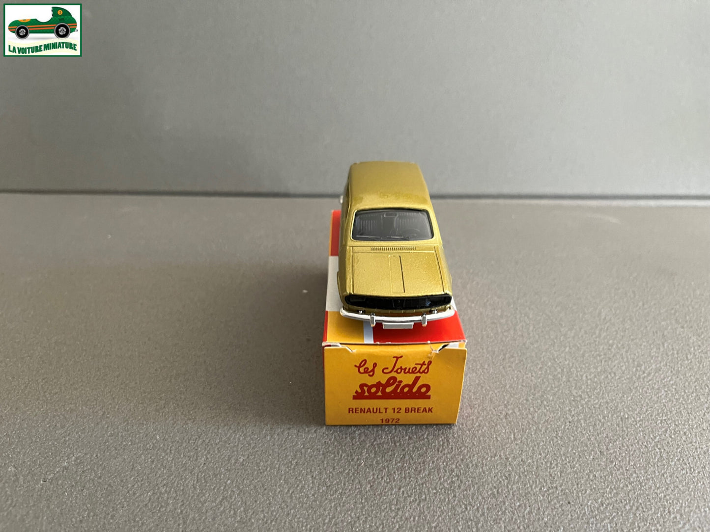 Voiture Miniature Renault 12 Break 1972 Solido Hachette 1/43