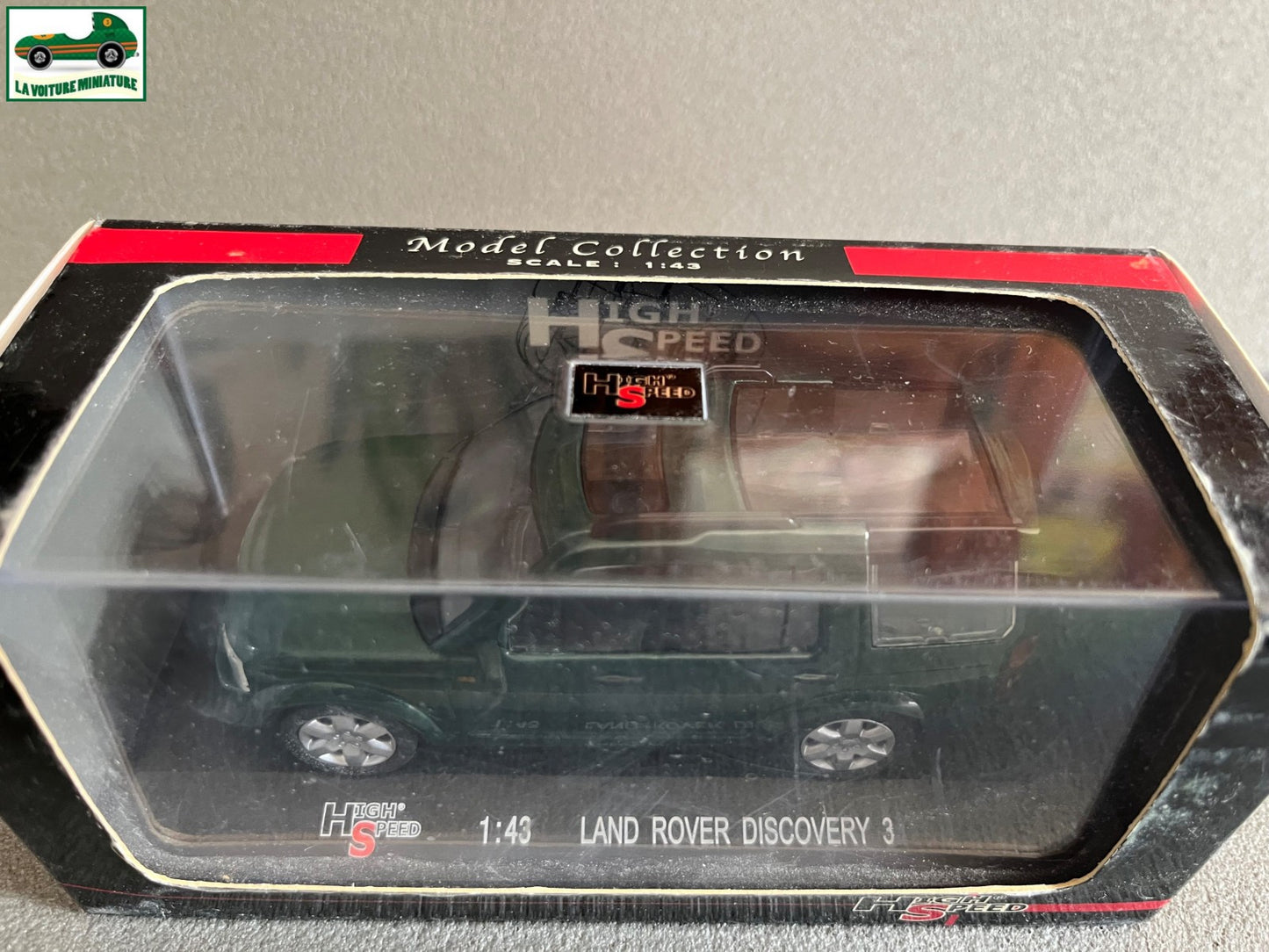 Voiture Miniature Land Rover Discovery 3 High Speed au 1/43