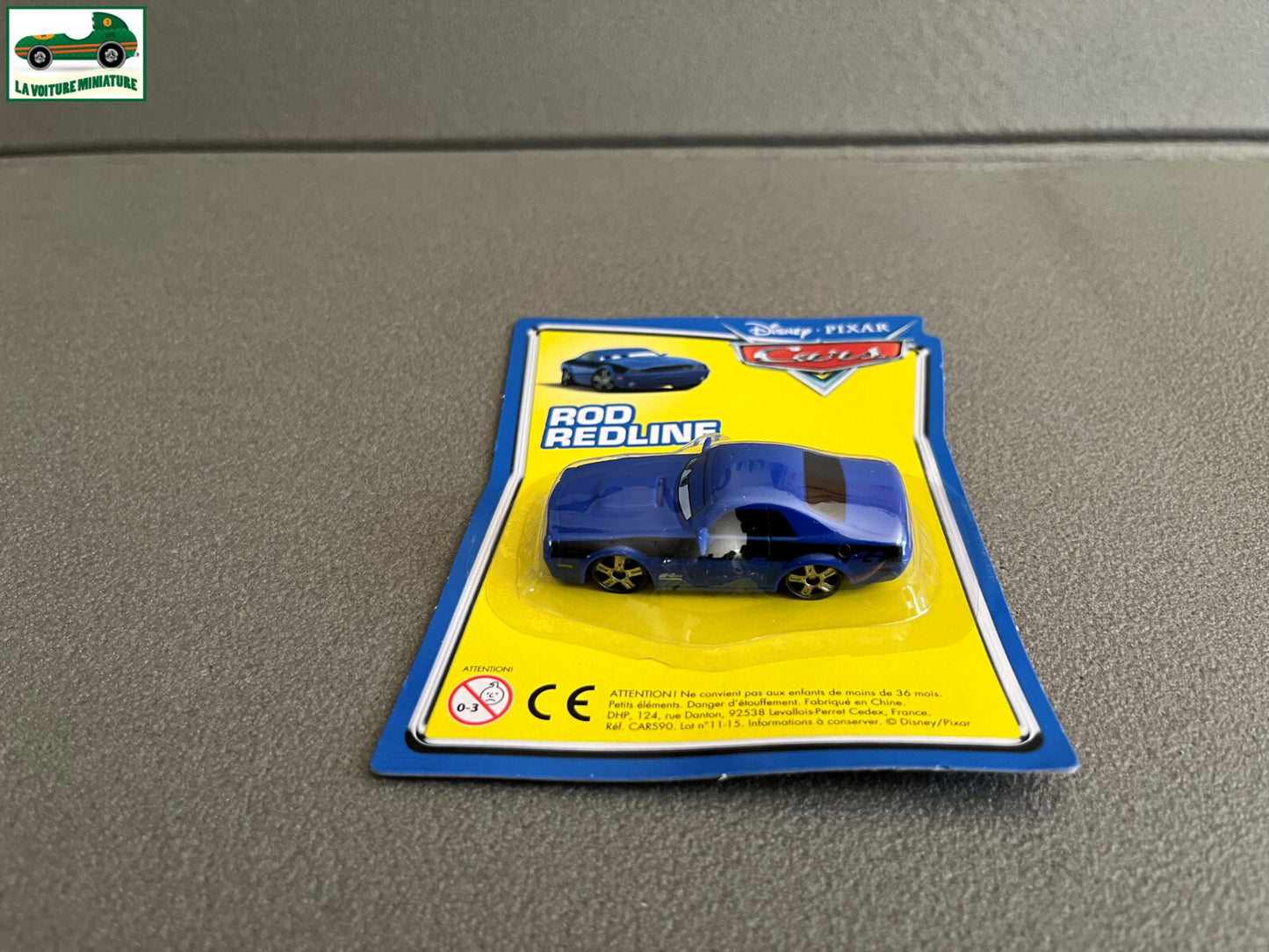 Voiture Miniature Cars Disney Pixar Rod Redline Plastique DHP