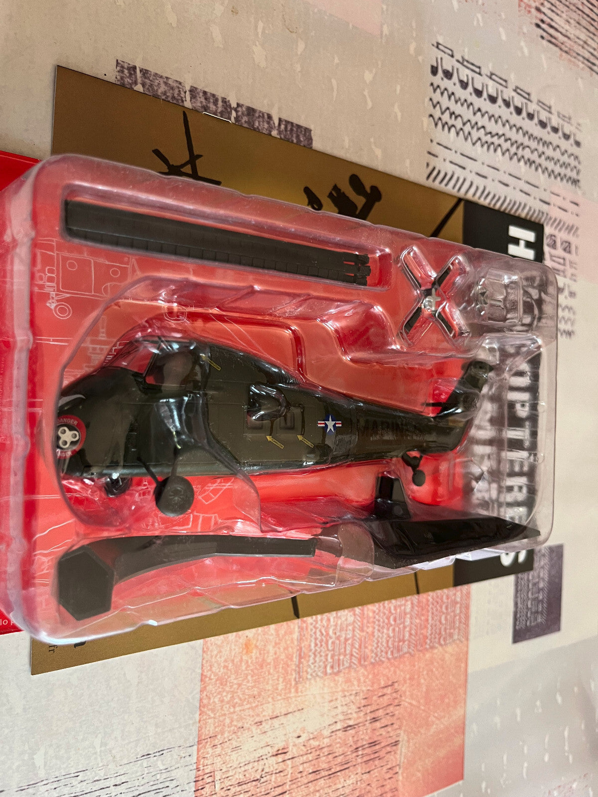Hélicoptère de combat Miniature Sikorsky UH-34D Sea Horse 1/72