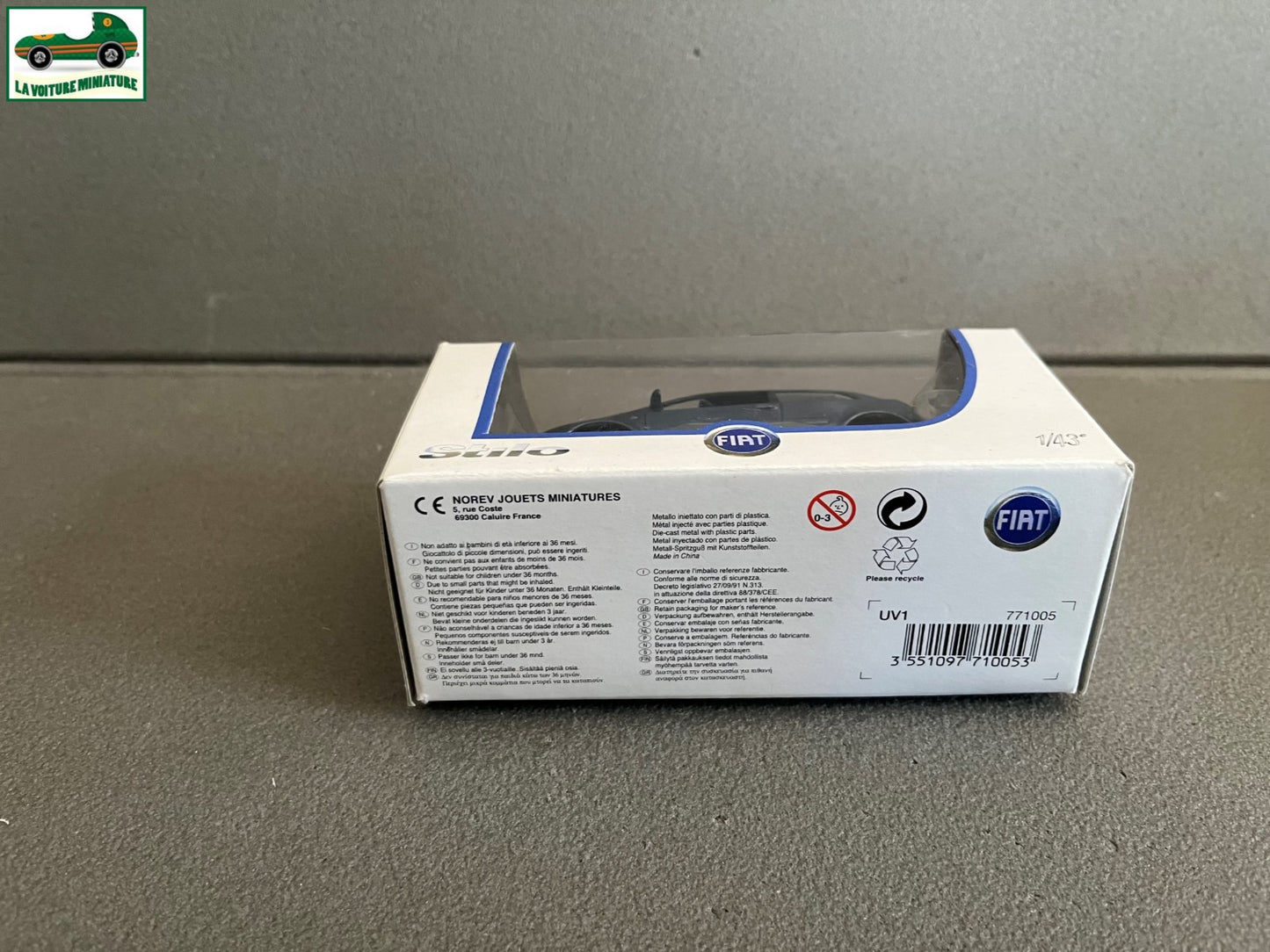 Voiture miniature Fiat Stilo Norev au 1/43