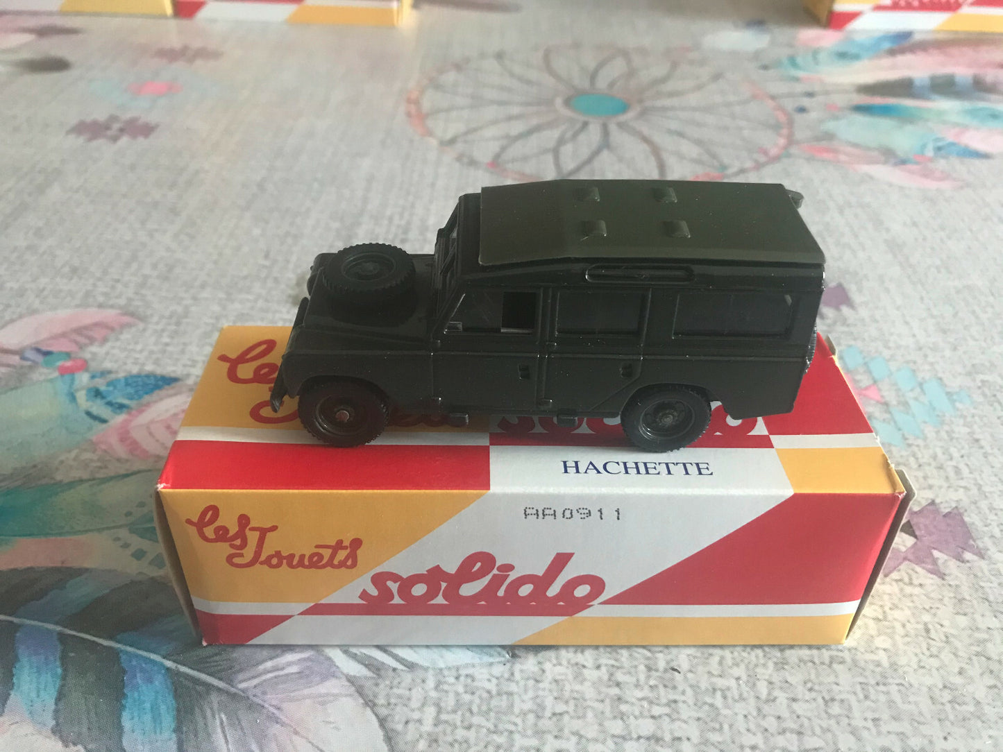 Voiture Miniature Land Rover 1978 Solido Hachette au 1/43