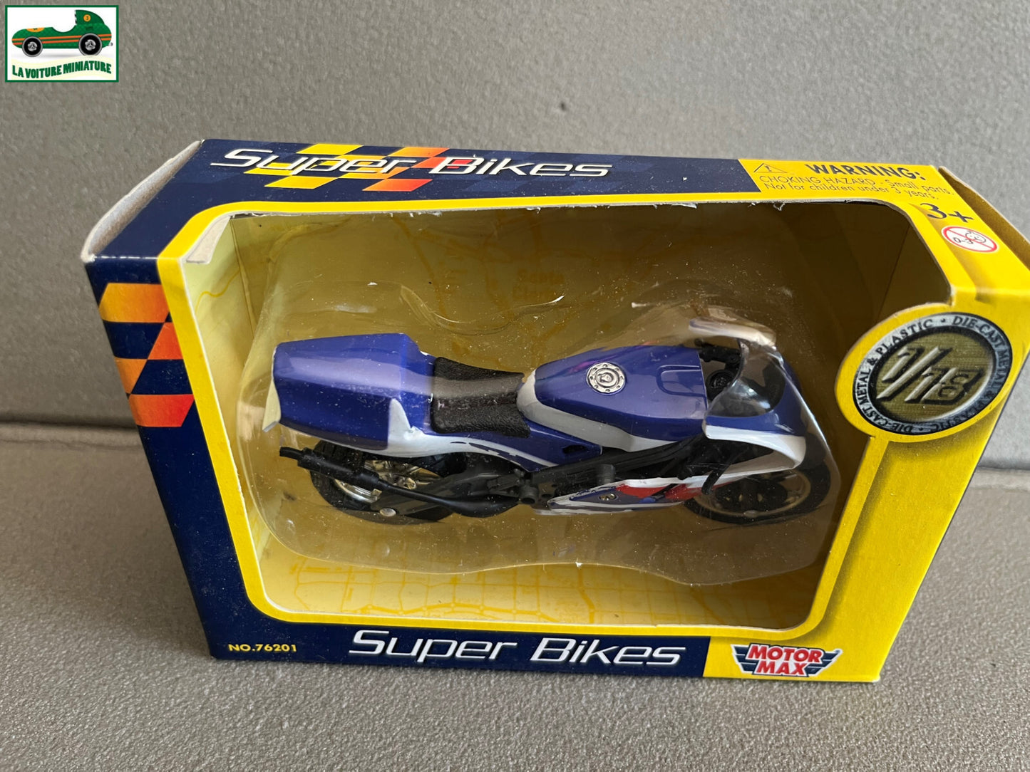 Moto miniature Honda NSR Super Bikes Motor Max 1/18