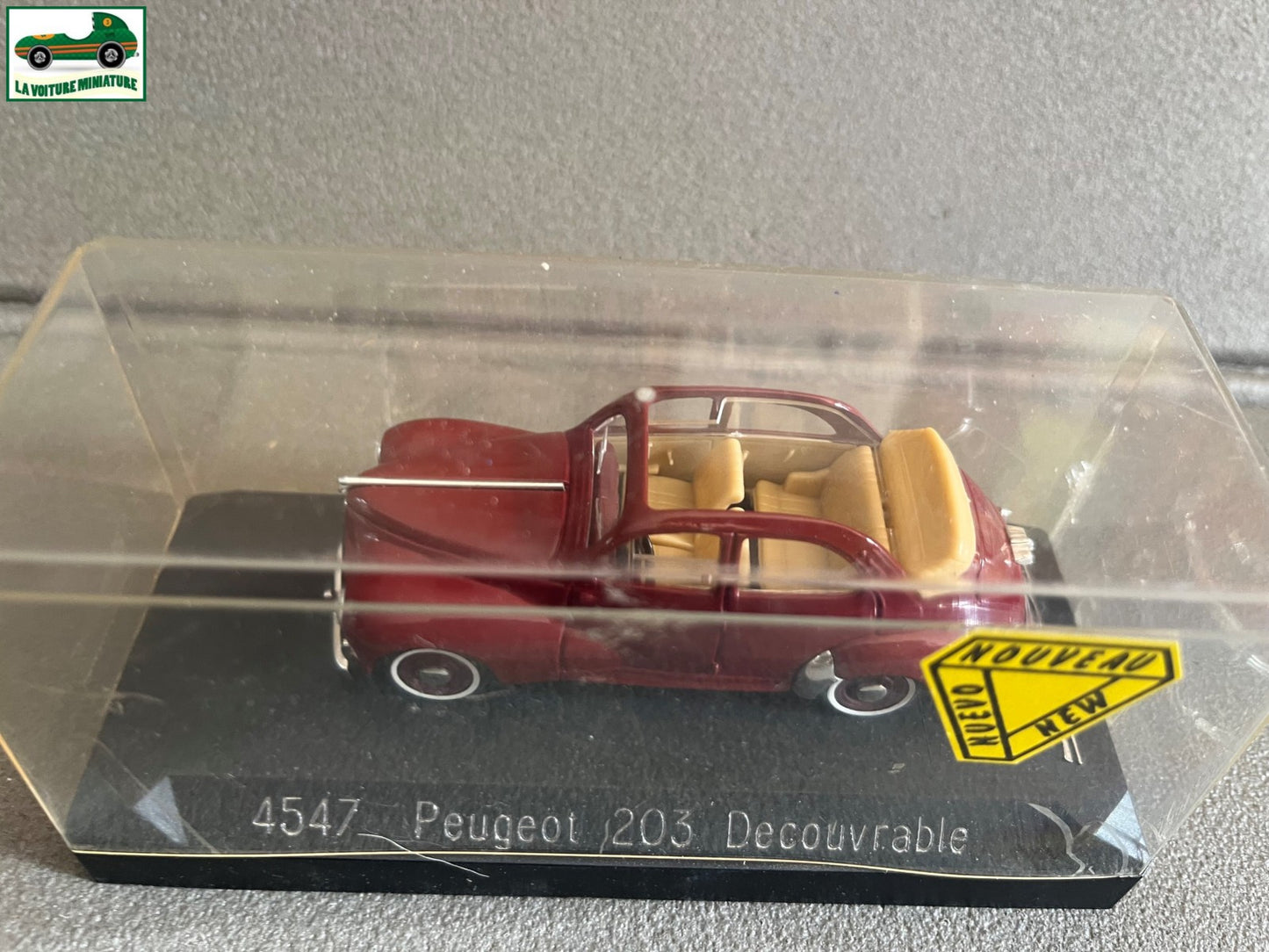 Voiture Miniature 4547 Peugeot 203 Découvrable Solido au 1/43