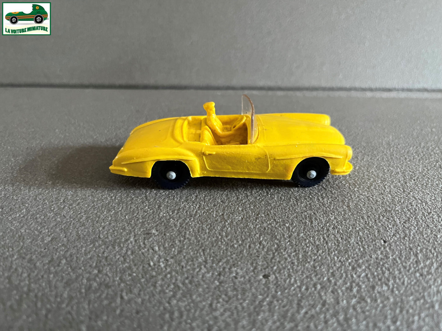 Voiture Miniature Ancien Mercedes 190SL Tomte Lardal Norway Plastique Gomme 1/43