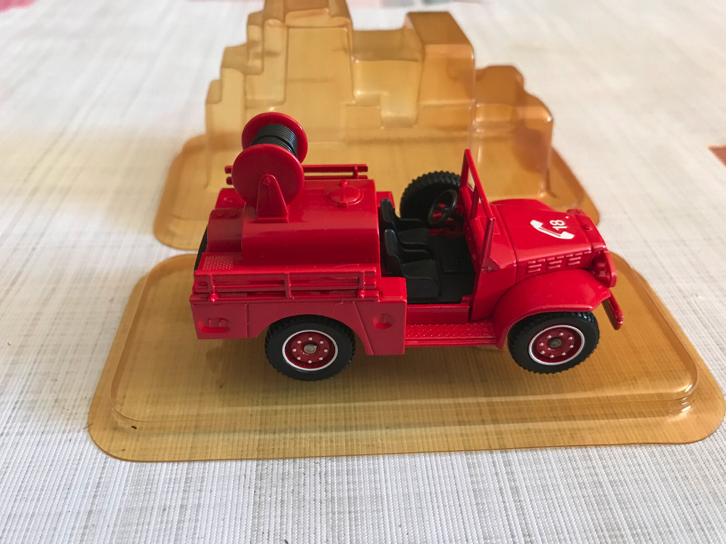 Voiture Miniature Pompiers Dodge 4x4 Solido au 1/50