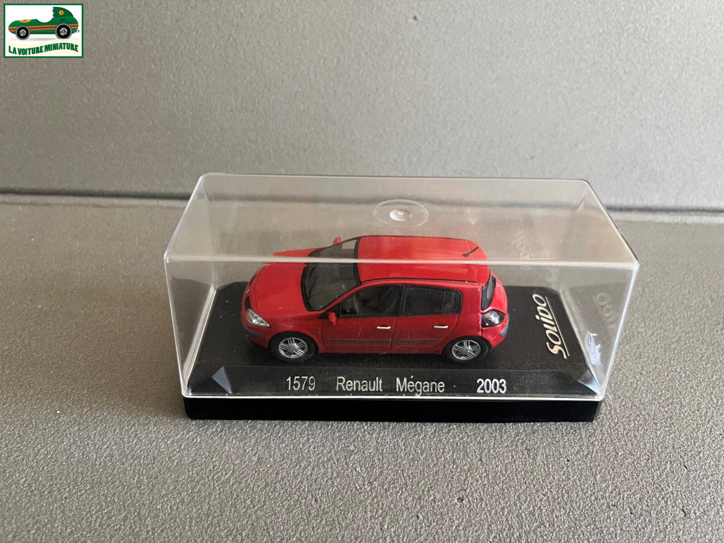 Voiture Miniature Renault Mégane 2003 Solido 1579 au 1/43