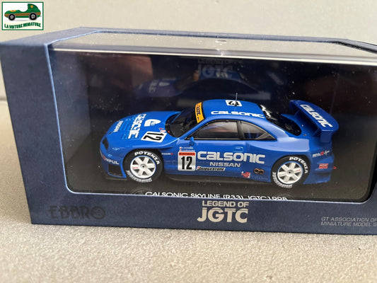 Voiture Miniature Nissan Calsonic Skyline JGTC 1998 Ebbro 1/43