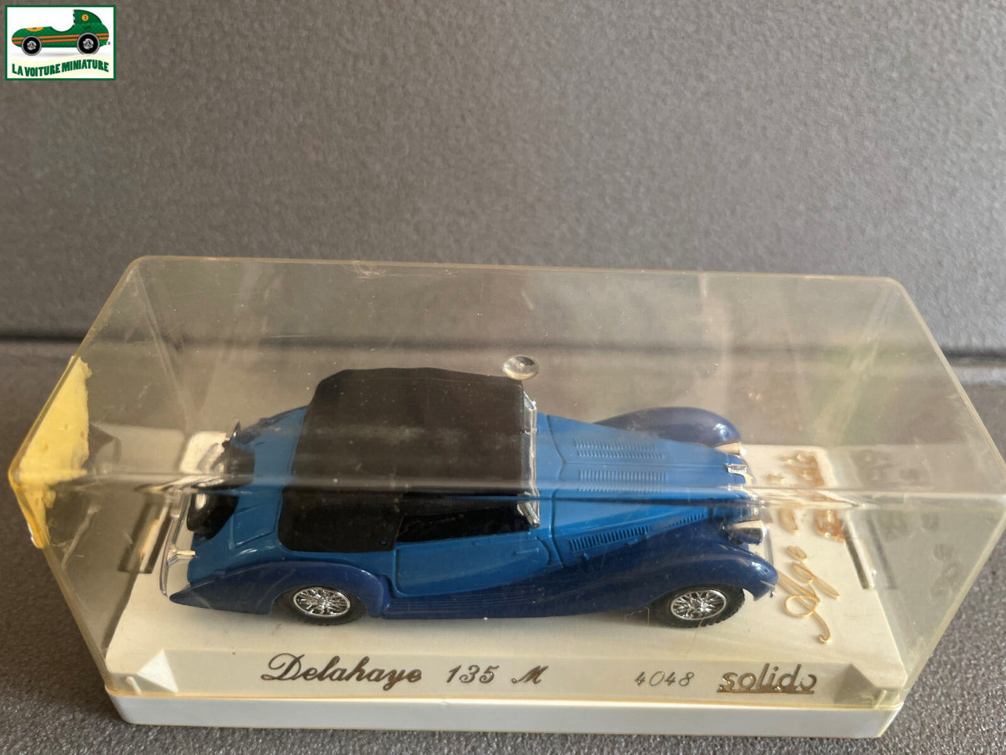Voiture Miniature Delahaye 135 M 4048 Solido au 1/43