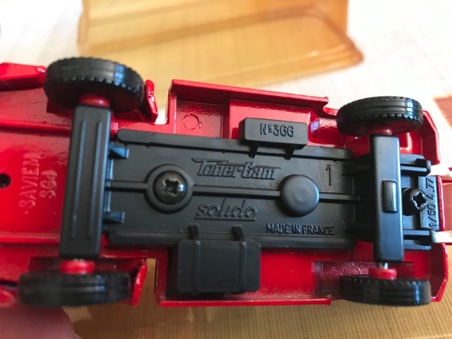 Voiture Miniature Pompiers Camion Saviem SG4 Solido au 1/50